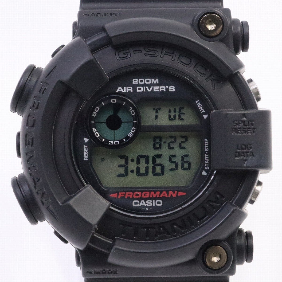カシオ G-SHOCK フロッグマン クォーツ メンズ 腕時計 チタン 純正樹脂