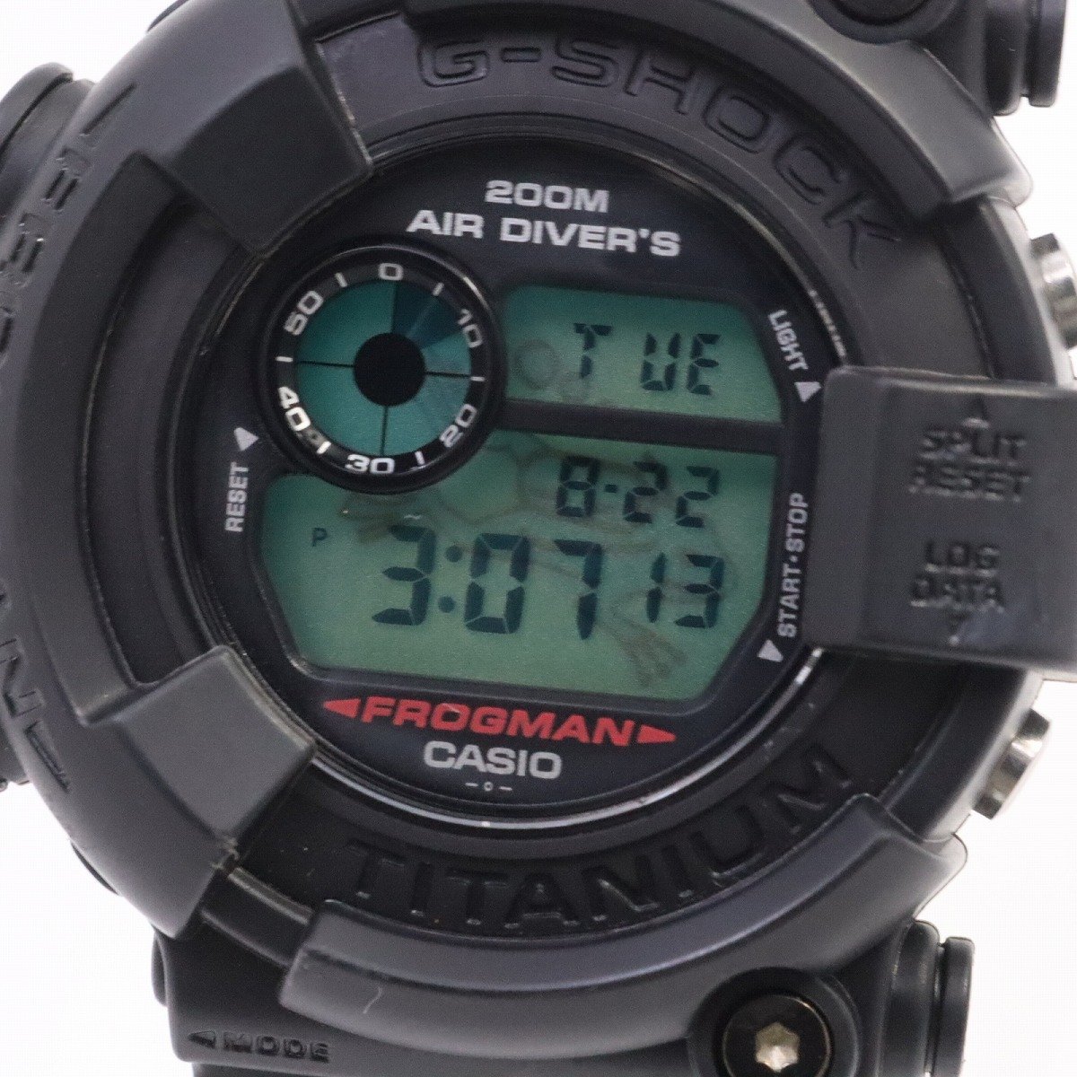 カシオ G-SHOCK フロッグマン クォーツ メンズ 腕時計 チタン 純正樹脂