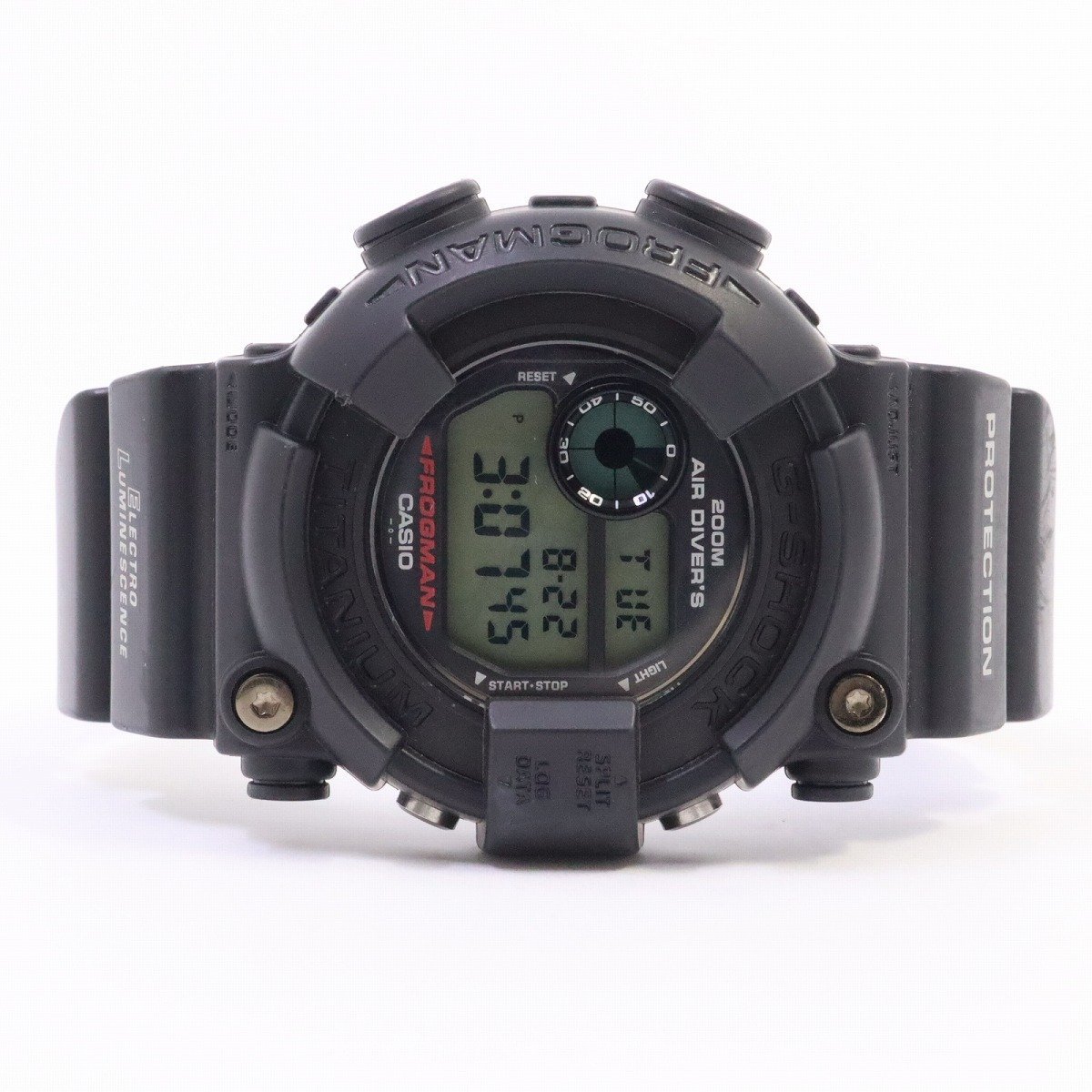 カシオ G-SHOCK フロッグマン クォーツ メンズ 腕時計 チタン 純正樹脂