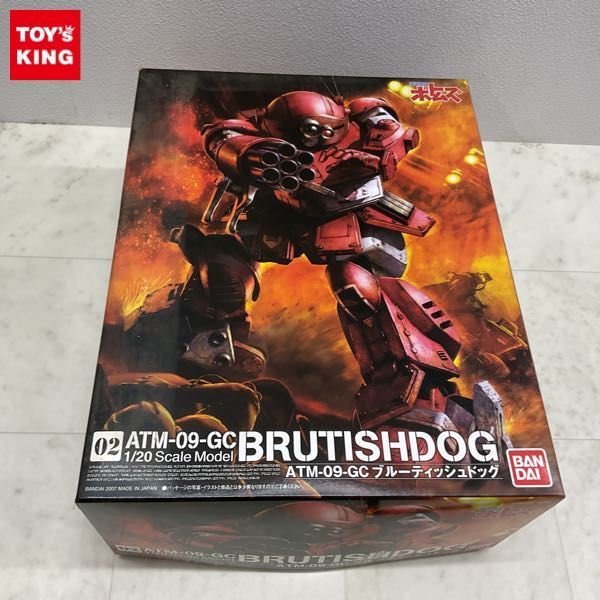 1円〜 バンダイ 1/20 装甲騎兵ボトムズ ブルーティッシュドッグ/B