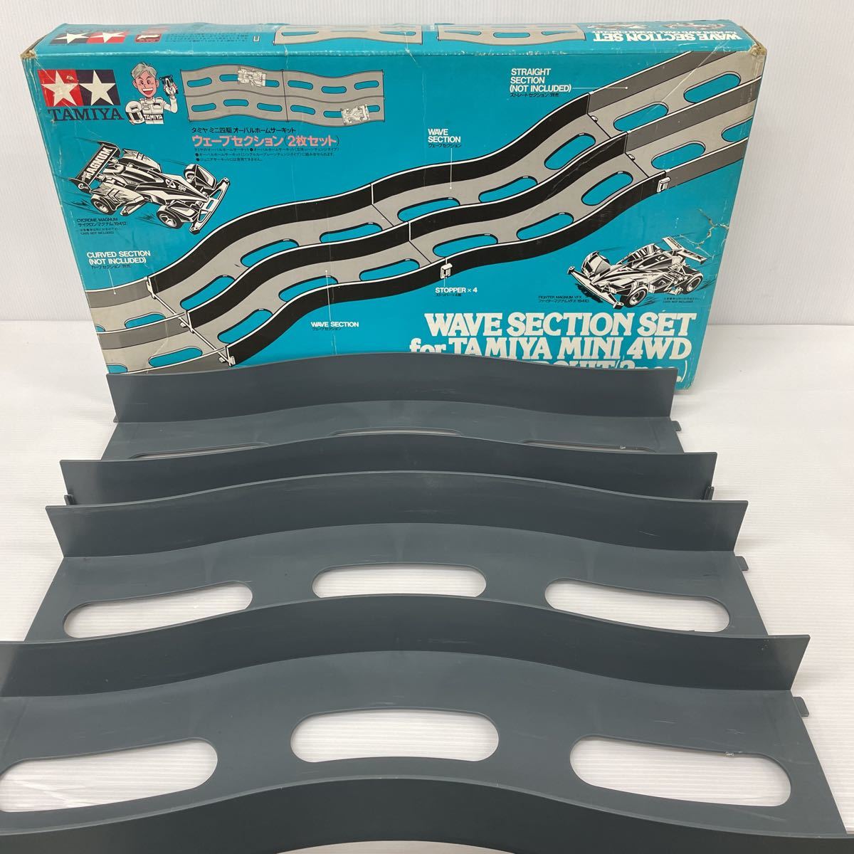 TAMIYA ミニ四駆コース ウェーブセクション WAVE SECTION SET OVAL 