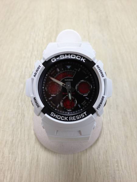 CASIO◆クォーツ腕時計/デジアナ/未使用/AW-591SC-7ADR