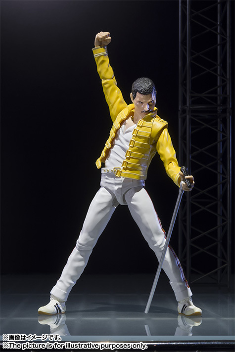 安い，100%新品 バンダイ S.H.Figuarts フレディ マーキュリー SH フィギュア クイーン Queen(芸能人、タレント)｜売買されたオークション情報、yahooの商品情報をアーカイブ公開 - オークファン 芸能人、タレント