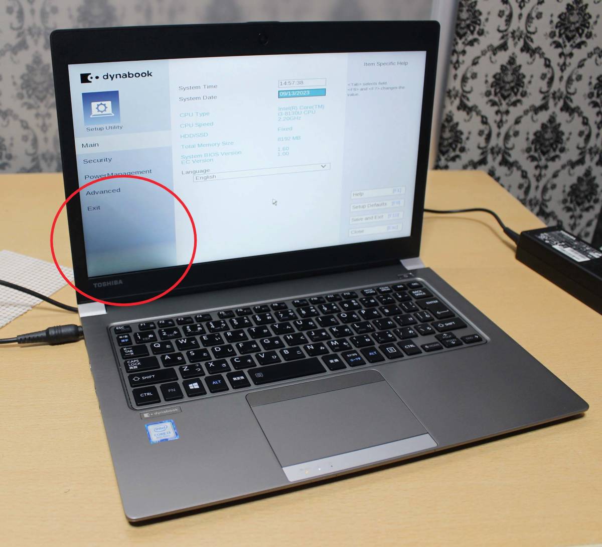 ジャンク☆DynaBook R63/M☆i3‐8130U☆SSD無し dynabook TOSHIBA Core R63