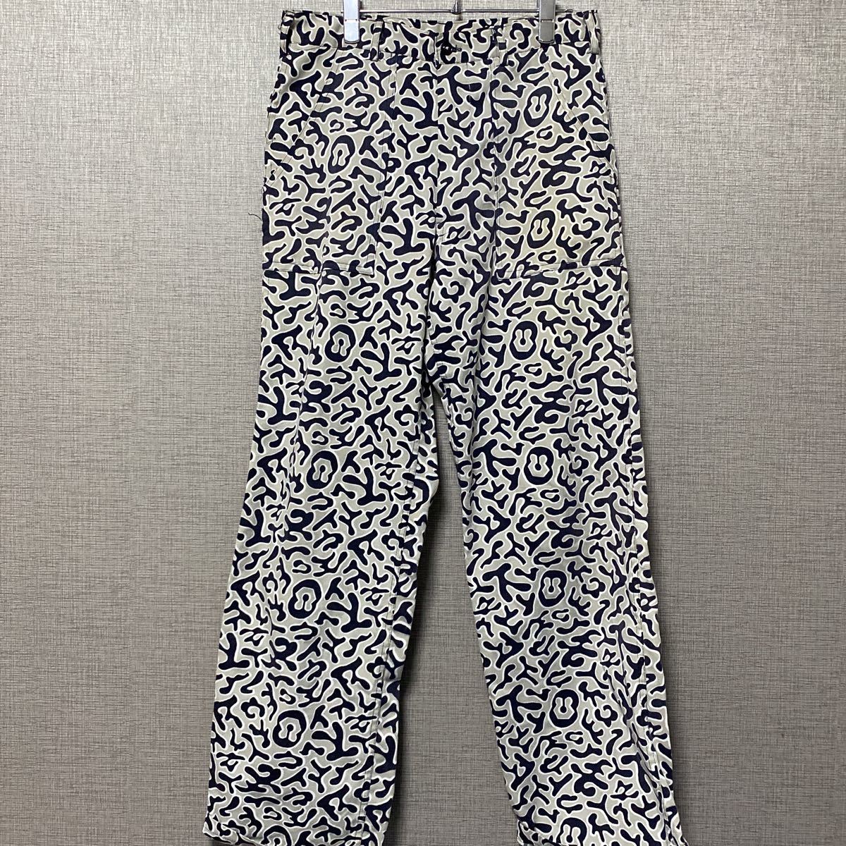 激レア スペシャル ビンテージ ヴィンテージ ミリタリー 迷彩 ベイカー パンツ 韓国軍 80s 90s カモフラ ストリート 名作 軍物 オールド 