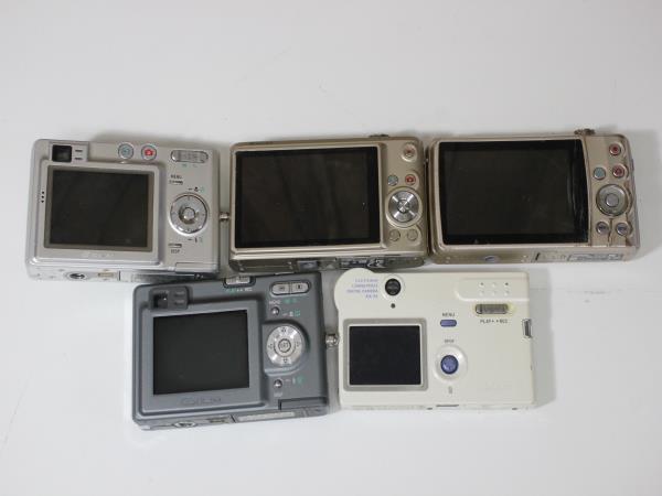 S1624 60 【ジャンク品】 5台 CASIO カシオ EXILIM デジカメ まとめ