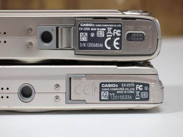 S1624 60 【ジャンク品】 5台 CASIO カシオ EXILIM デジカメ まとめ