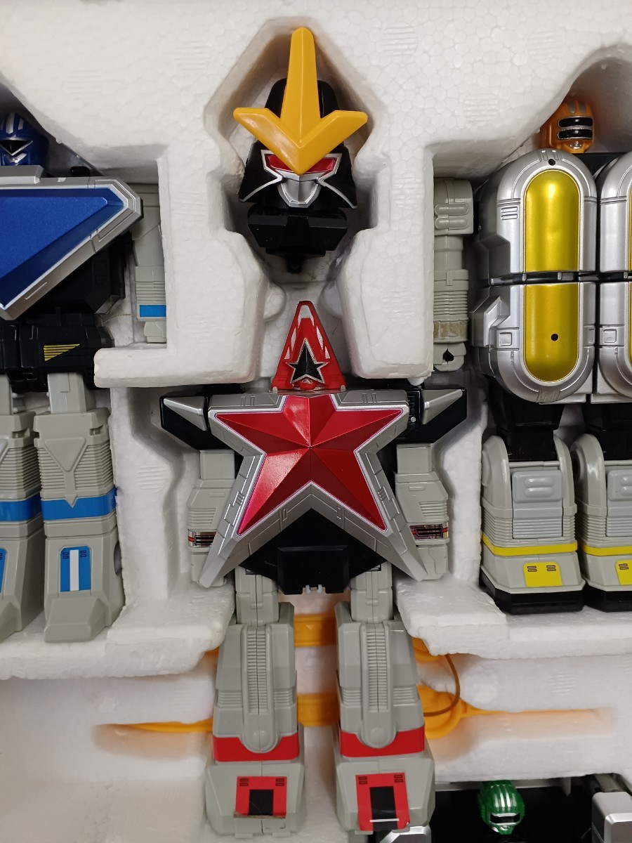 ⑱c☆◎当時物 美品 BANDAI DX 超重合体 オーブロッカー 超力戦隊オー 