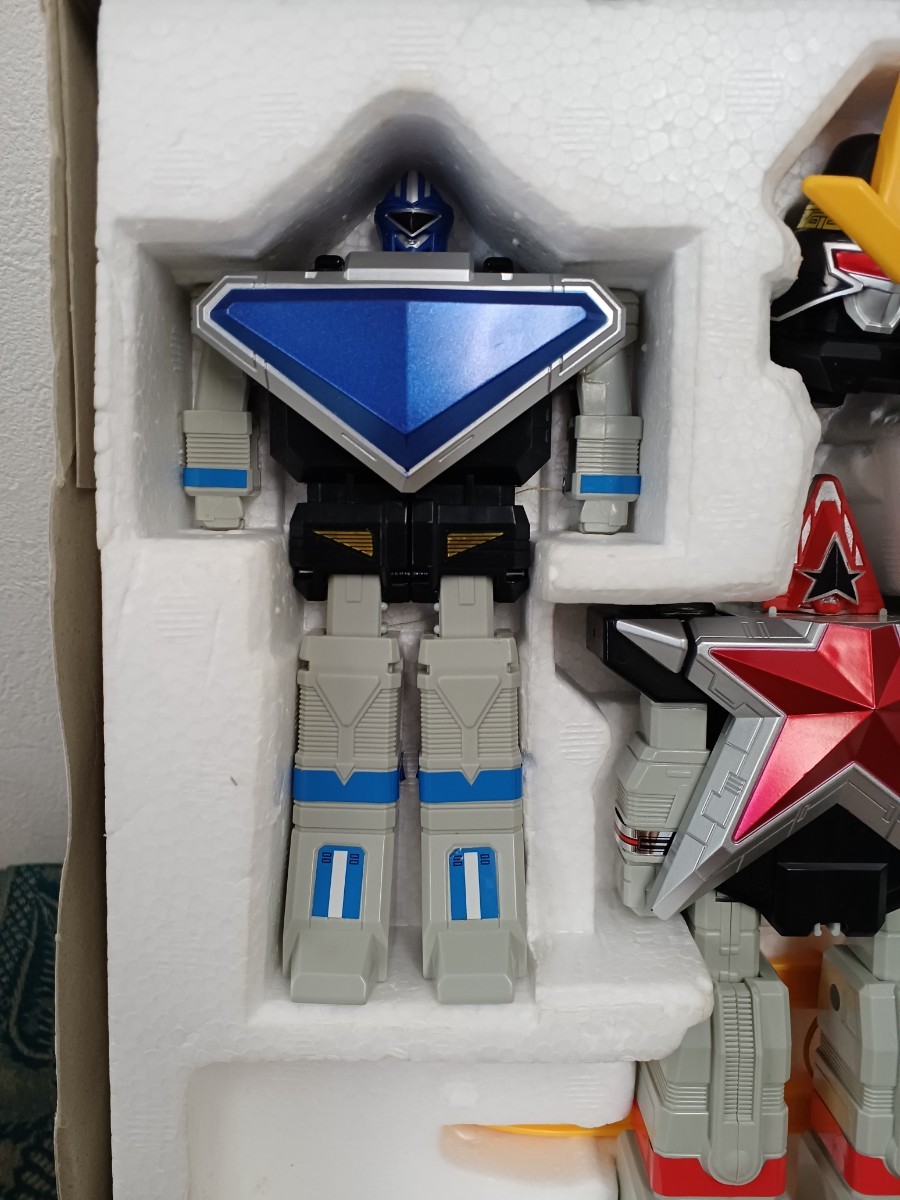 ⑱c☆◎当時物 美品 BANDAI DX 超重合体 オーブロッカー 超力戦隊オー  