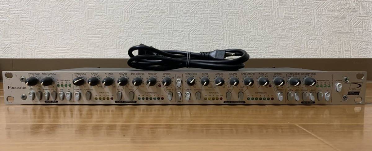 focusrite Platinum3 Compounder 動作品 1円〜 コンプレッサー/リミッター 名機種