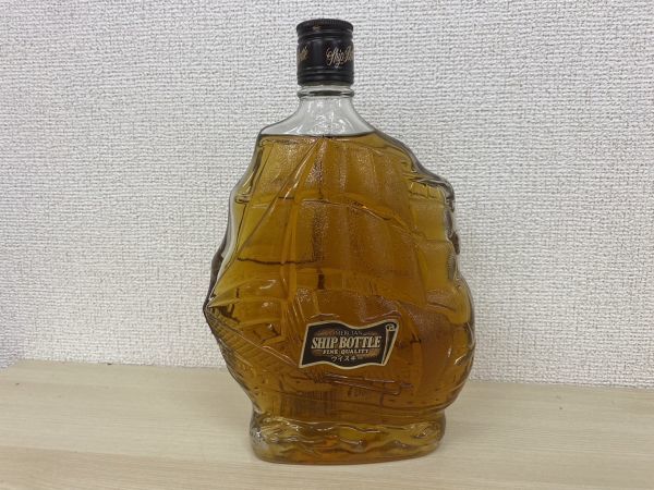 C701-T12-841 MERCIAN メルシャン SHIP BOTTLE シップボトル FINE QUALITY ウイスキー 容量:700ml アルコール分:40% 未開栓 ⑤