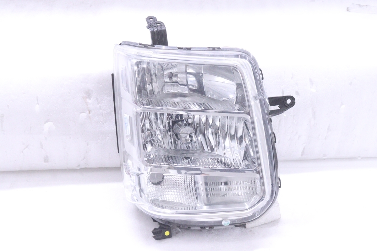 39-1142★HID DA17W エブリィワゴン★右ヘッドライト LE14C6329 ユニット メッキ 純正★スズキ ジャンク品 (RO)