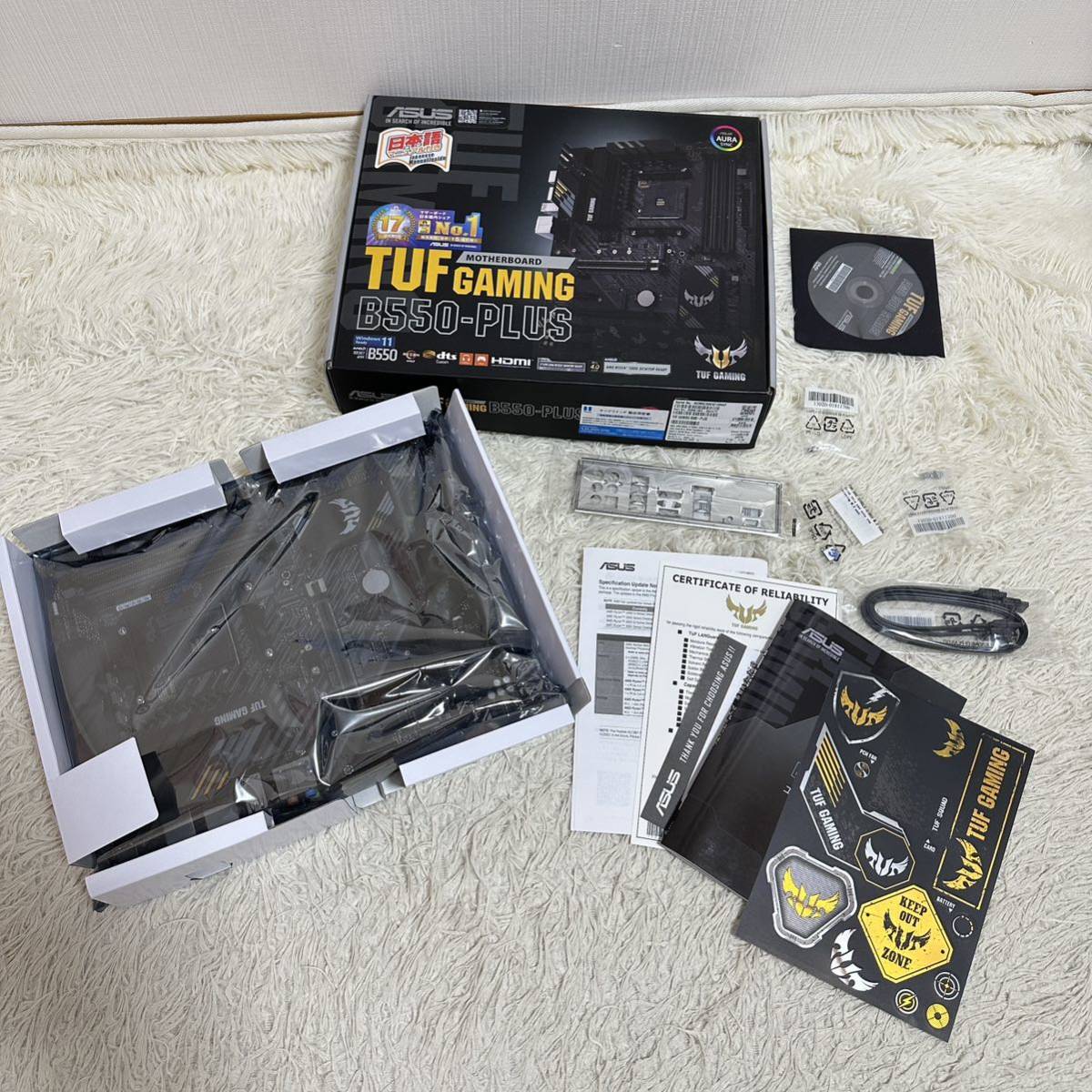 TUF GAMING AMD B550-PLUS ASUS ATX AM4 II Gaming Motherboard WIFI