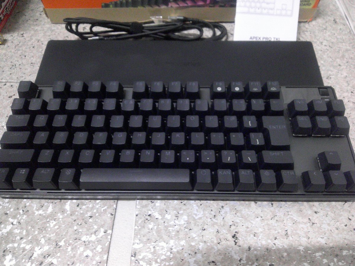 SO-20 SteelSeries ゲーミングキーボード テンキーレス 有線 日本語 