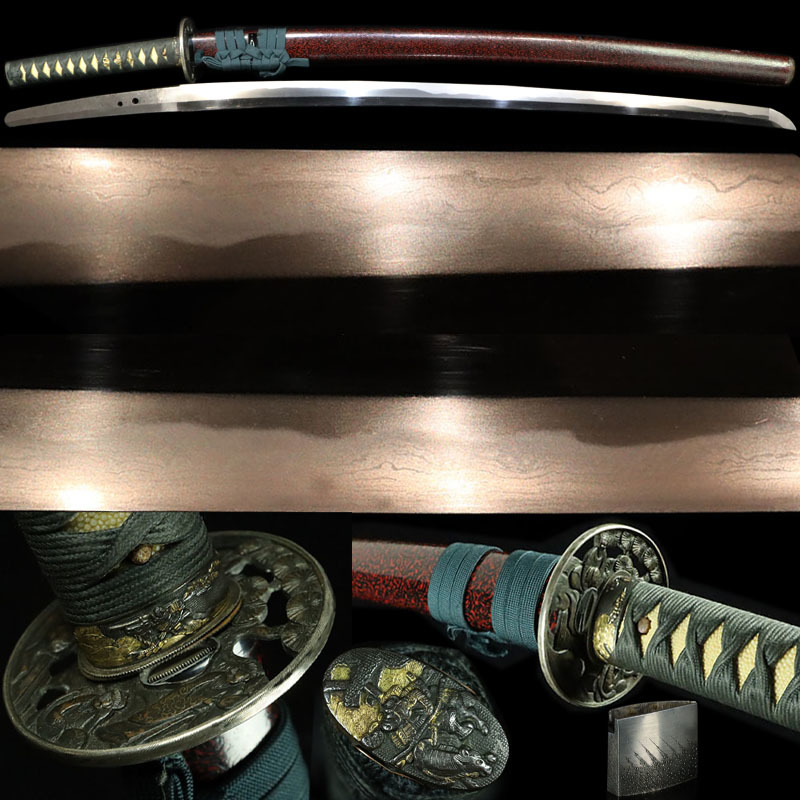 【新品，正規品】 縁 居合刀 二尺三寸五分 無銘 刃中地景さかん 匂い出来よく 切れ味最良 時代抜刀拵入り 居合道 抜刀術 d-729(刀、太刀)｜売買されたオークション情報、yahooの商品情報をアーカイブ公開 - オー 刀、太刀