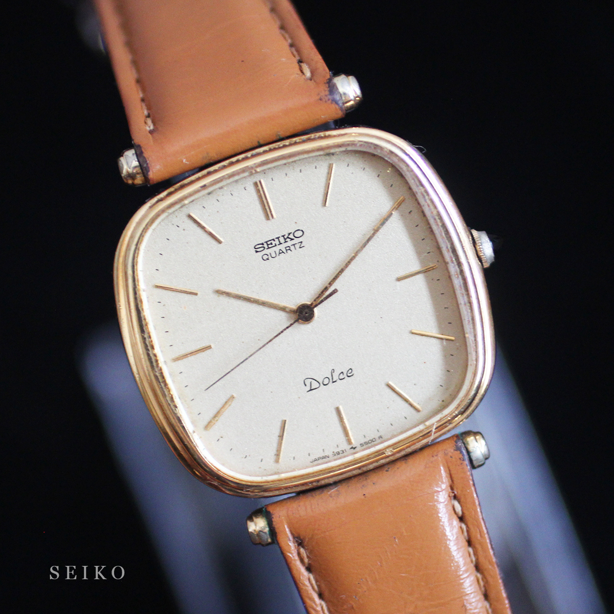 定番人気，新品 電池交換済 稼働品 セイコー ドルチェ SEIKO DOLCE 