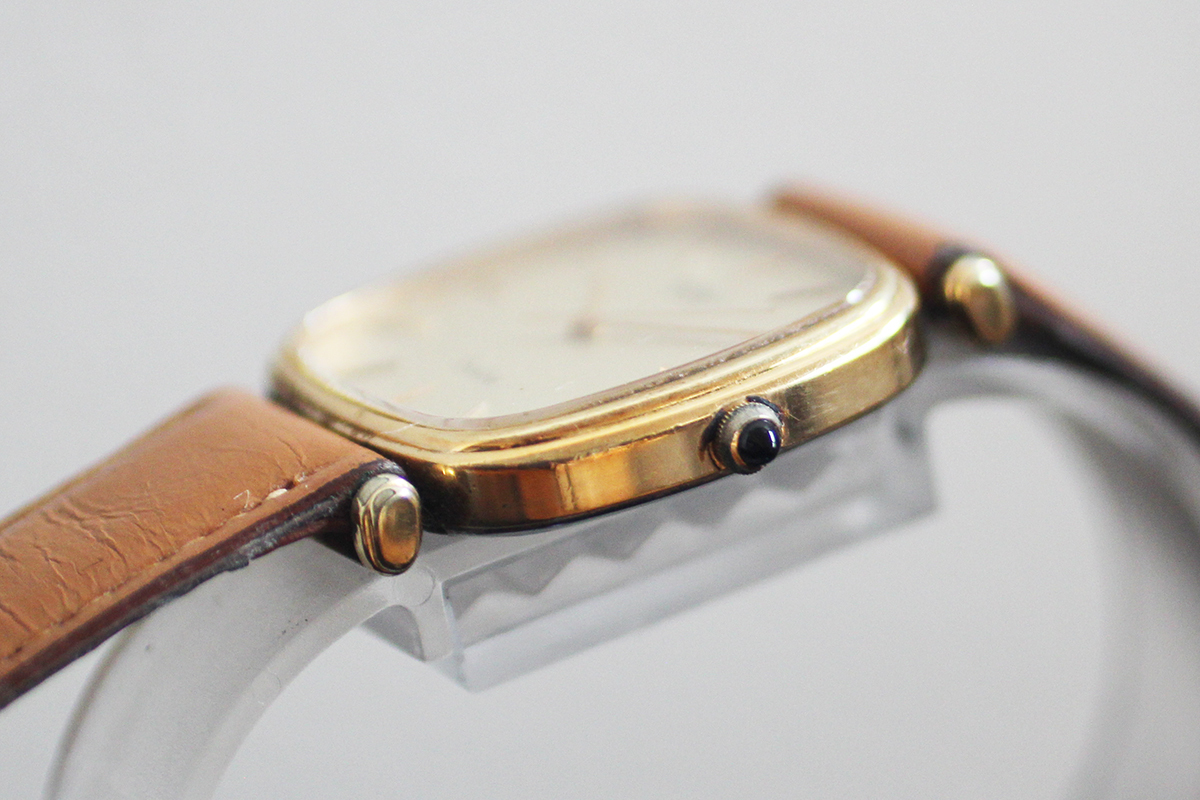 電池交換済 稼働品 セイコー ドルチェ SEIKO DOLCE 5931-5400 メンズ 