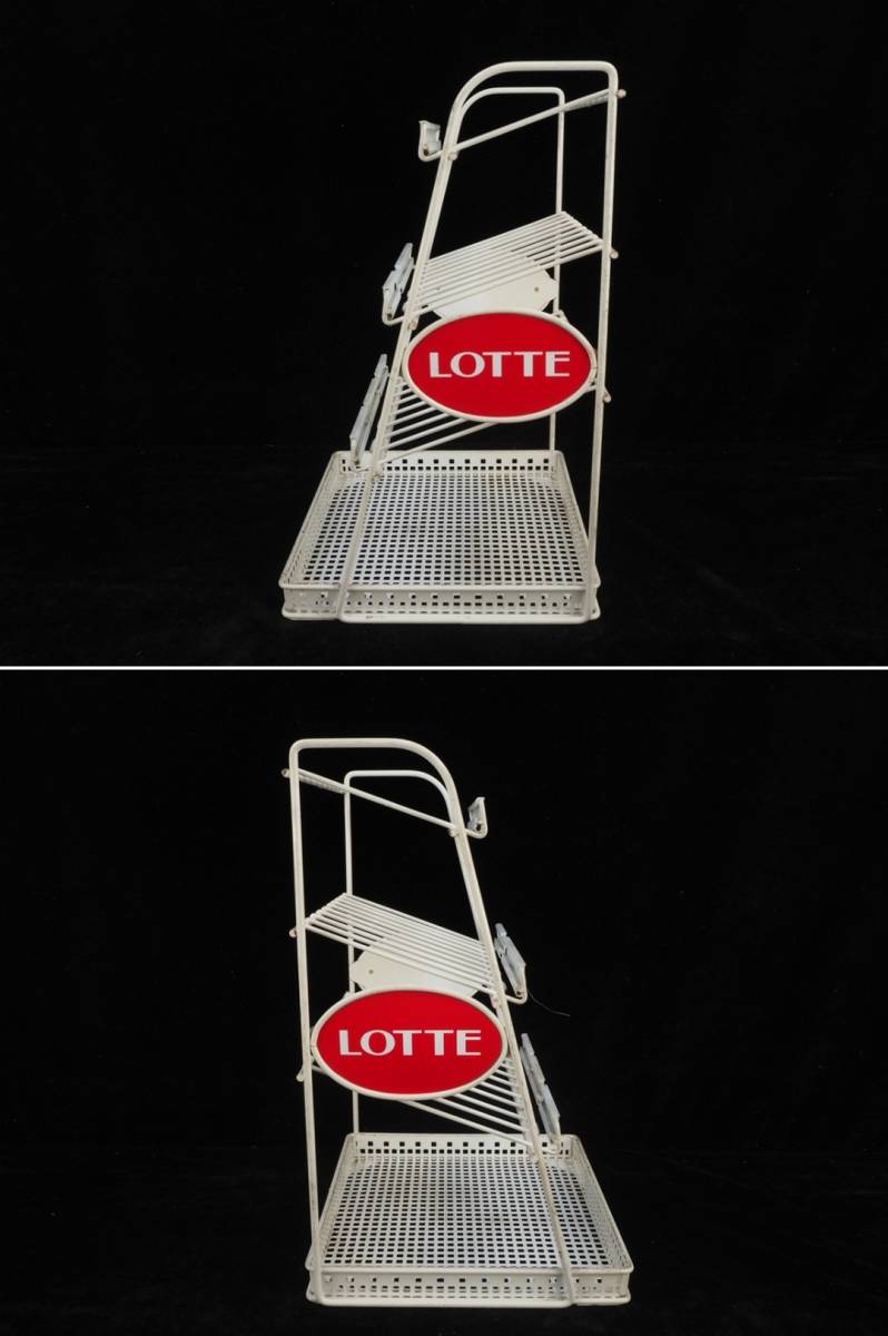 LOTTE 陳列スタンド 3段 ホワイト 昭和レトロ 2025年最新】ロッテガム