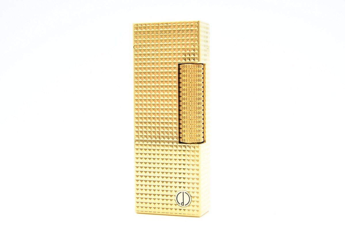 Dunhill ダンヒル dマーク ゴールドカラー 喫煙具 ガスライター