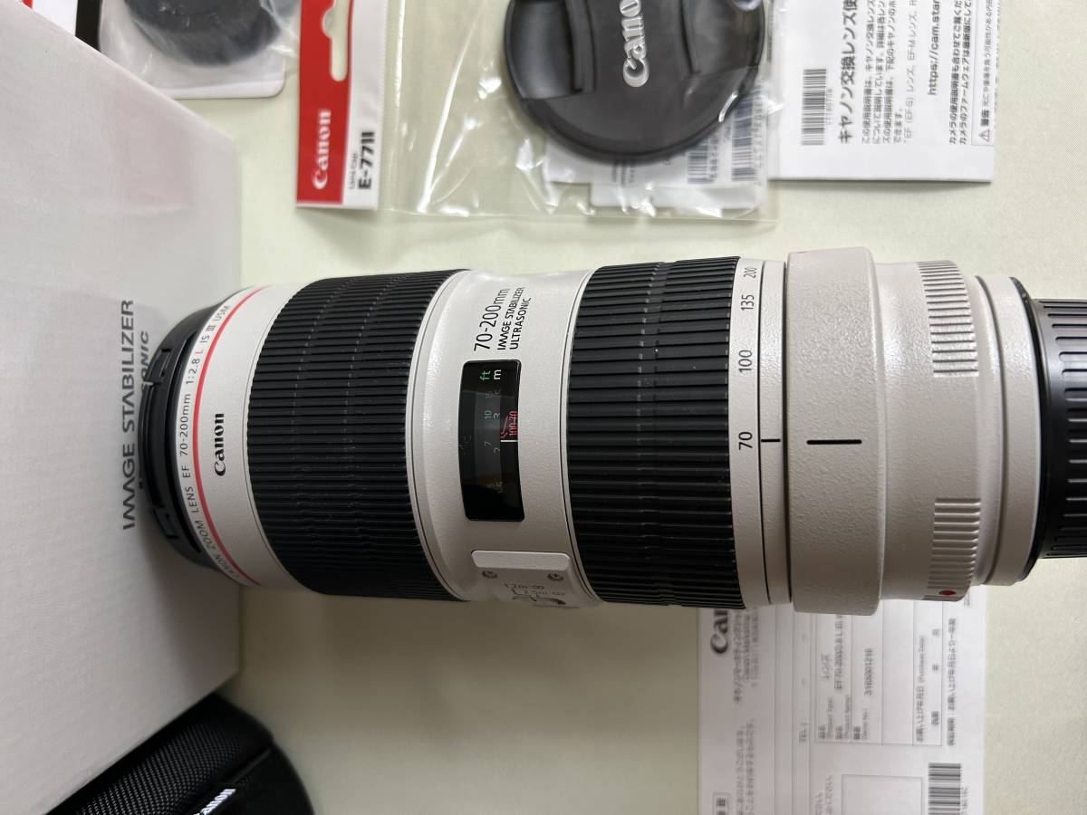 新品未使用品】Cannon EF70-200mm F2.8L IS Ⅲ USM レンズフード 