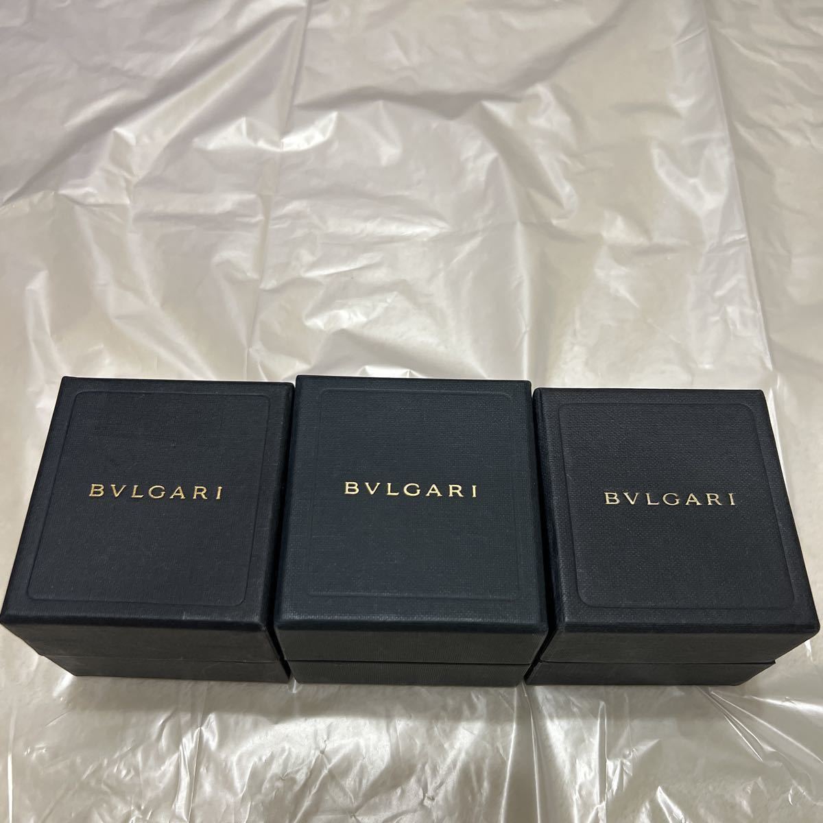 ブルガリ リング 指輪 空箱 3箱 BOX 空き箱 リングケース 指輪ケース