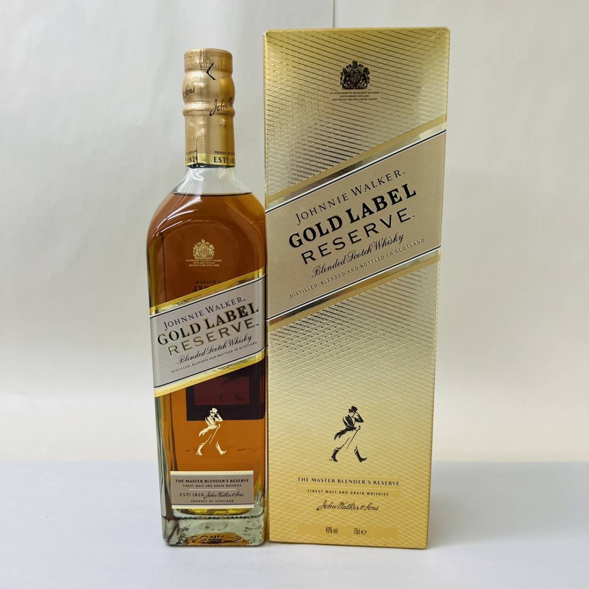 【MMY2202KK】１円スタート 古酒/未開栓 JOHNNIE WALKER ジョニーウォーカー GOLD LABEL ゴールドラベル リザーブ 700ml 40％ ウイスキー