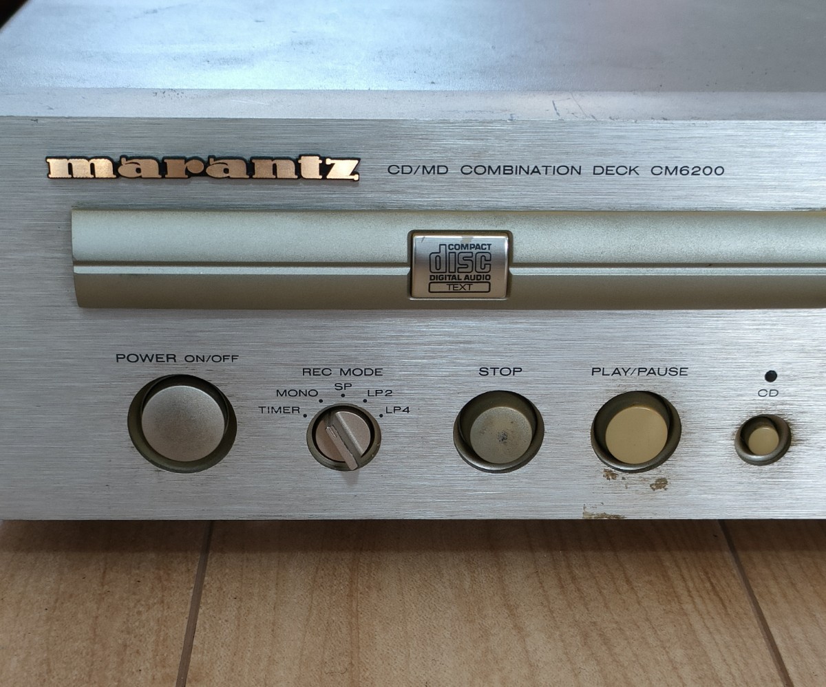 Marantz マランツ CD⁄MDデッキ CM6200⁄F1N 中古完動品