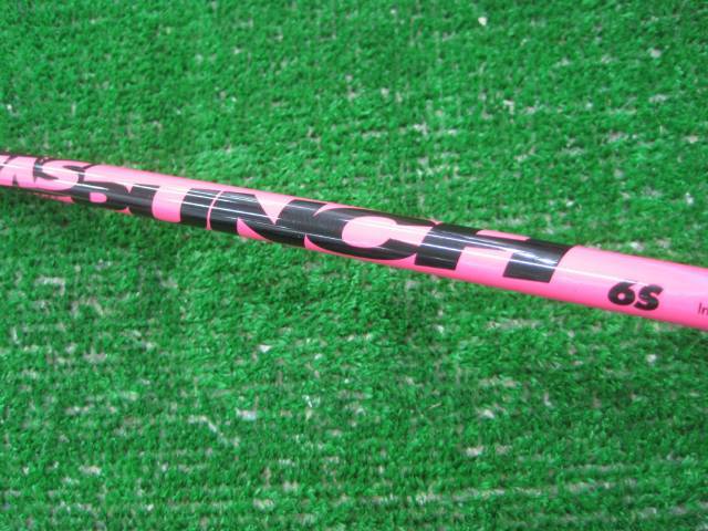 USTマミヤ ATTAS PUNCH 6（S)PINK 43.875インチ キャロウエイスリーブ