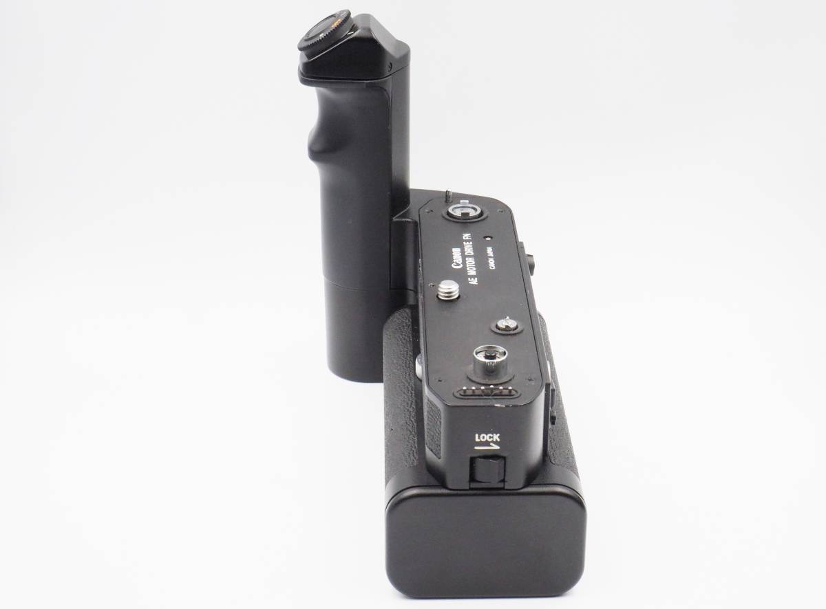 動作品　Canon キヤノン AE MOTOR DRIVE FN BATTERY PACK FN/　キヤノンAE モータードライブFN　バッテリーパックFN付き/Canon New F-1 Canon FN AE 公式通販 + AEモータードライブFN