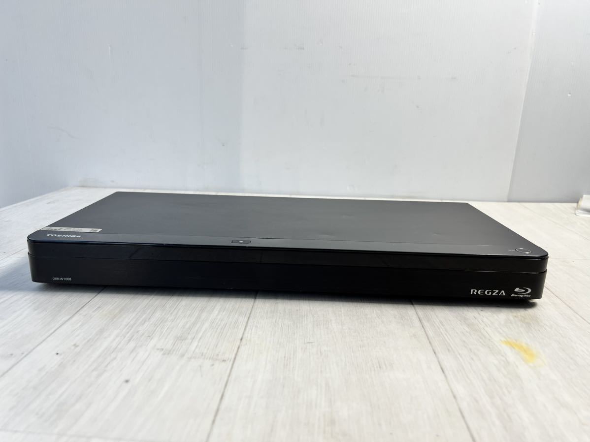 大人気 TOSHIBA ブルーレイレコーダー DBR-W1008 [ジャンク品]