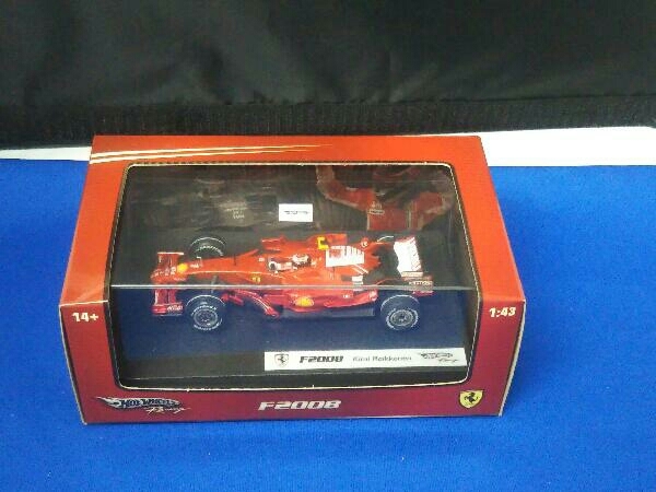 ホットウィール 1/18 フェラーリ F1 F2008 キミ.ライコネン #1 F2008
