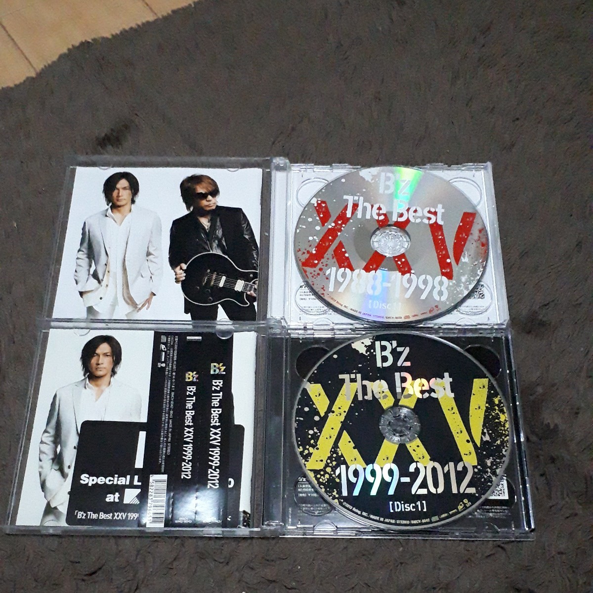 B'z The Best XXV 1988-1998 B'z The Best XXV 1999-2012 ベスト
