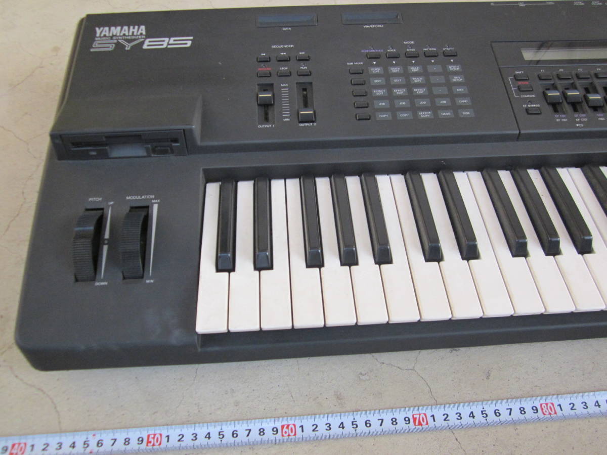 SY85 シンセサイザー YAMAHA 今回は 61鍵ジャンク SY85復活する YAMAHA