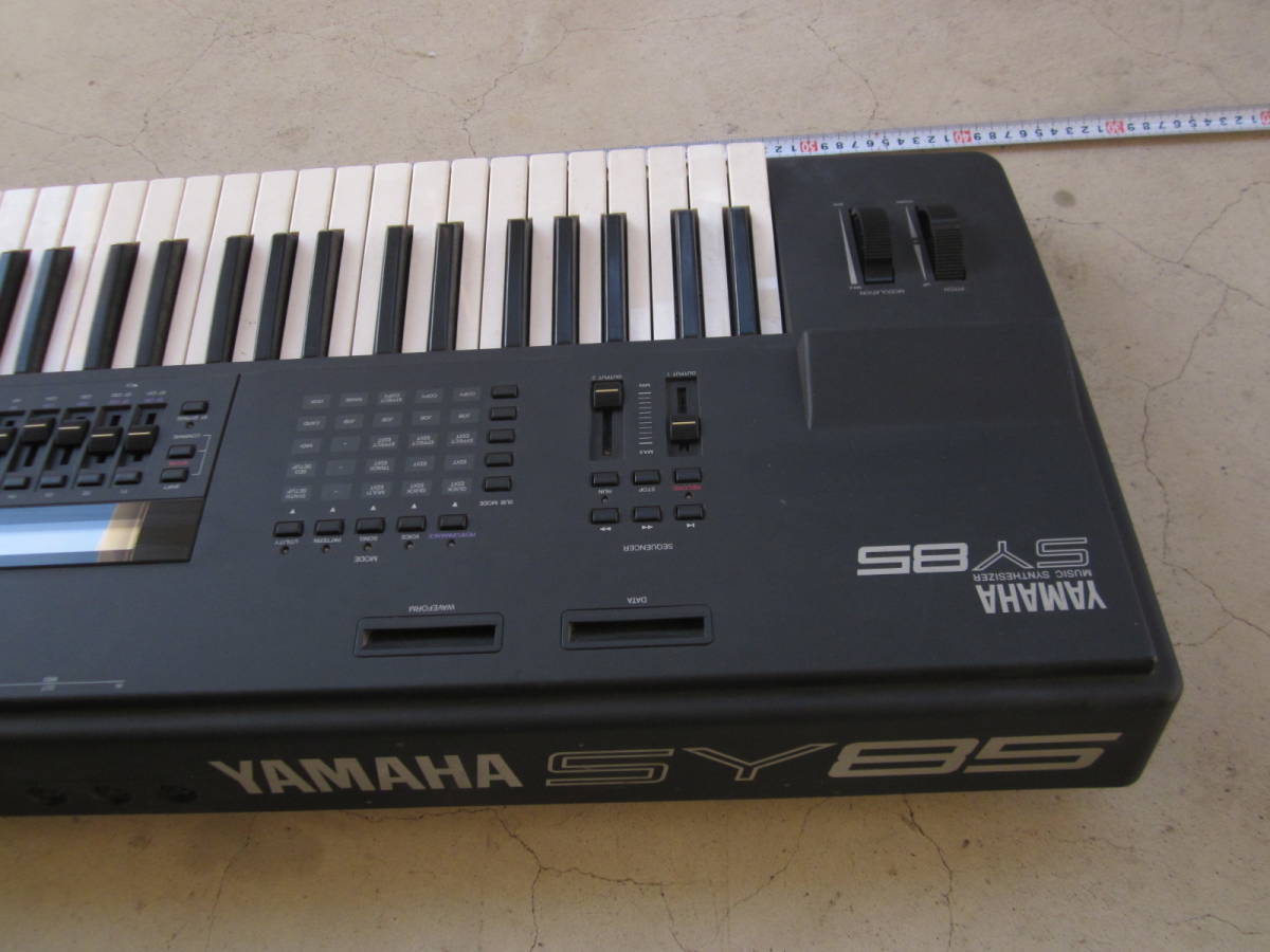 SY85 シンセサイザー YAMAHA 今回は 61鍵ジャンク SY85復活する YAMAHA