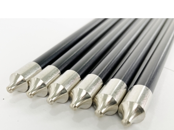 EASTON 2015 XX75 弓道 矢 6本セット 巻藁矢 矢筒付 101cm 中古 美品