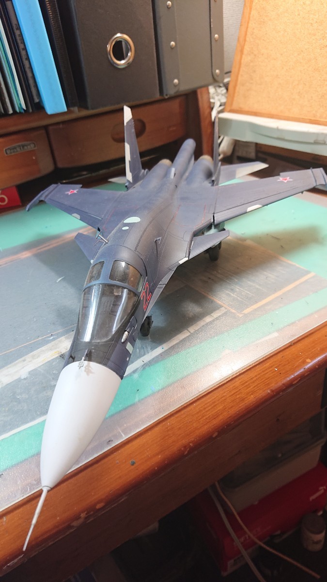 キティホークモデル 1/48 Su-34 フルバック 豪華版 Su-34 フルバック スホーイ 通販 (飛行機) フランカーD