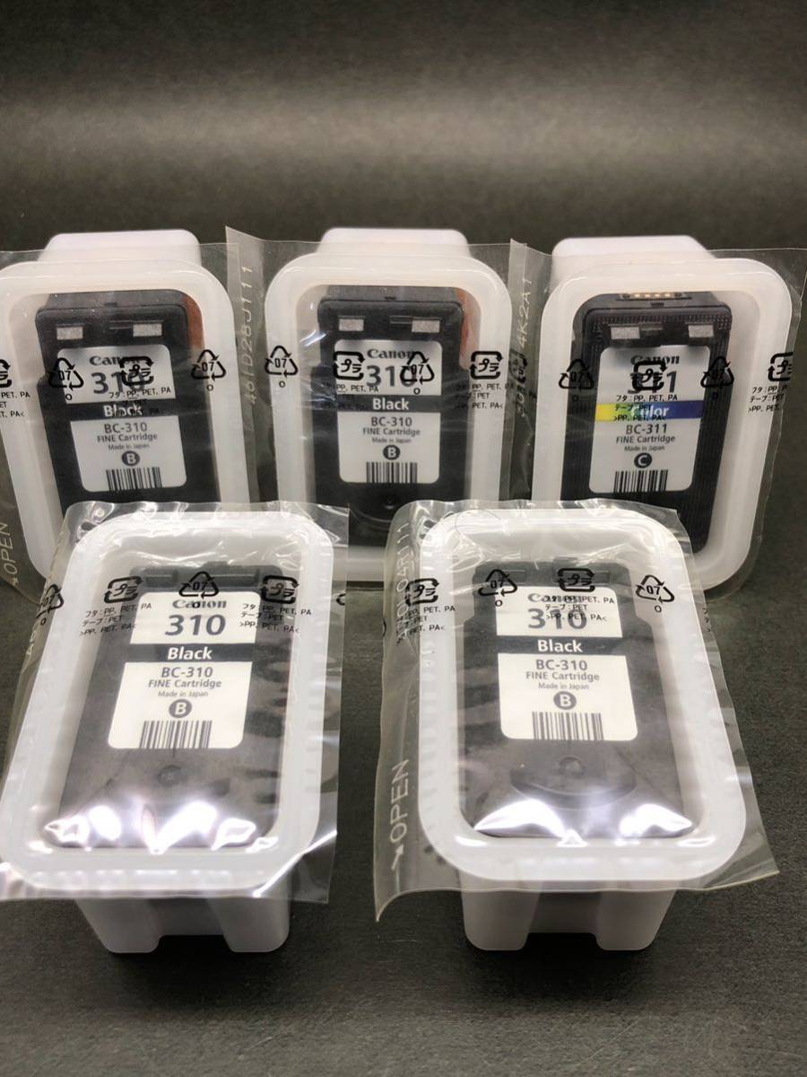 送料無料 ◇ キヤノン 【 純正 カートリッジ Canon BC-310 ブラック×4