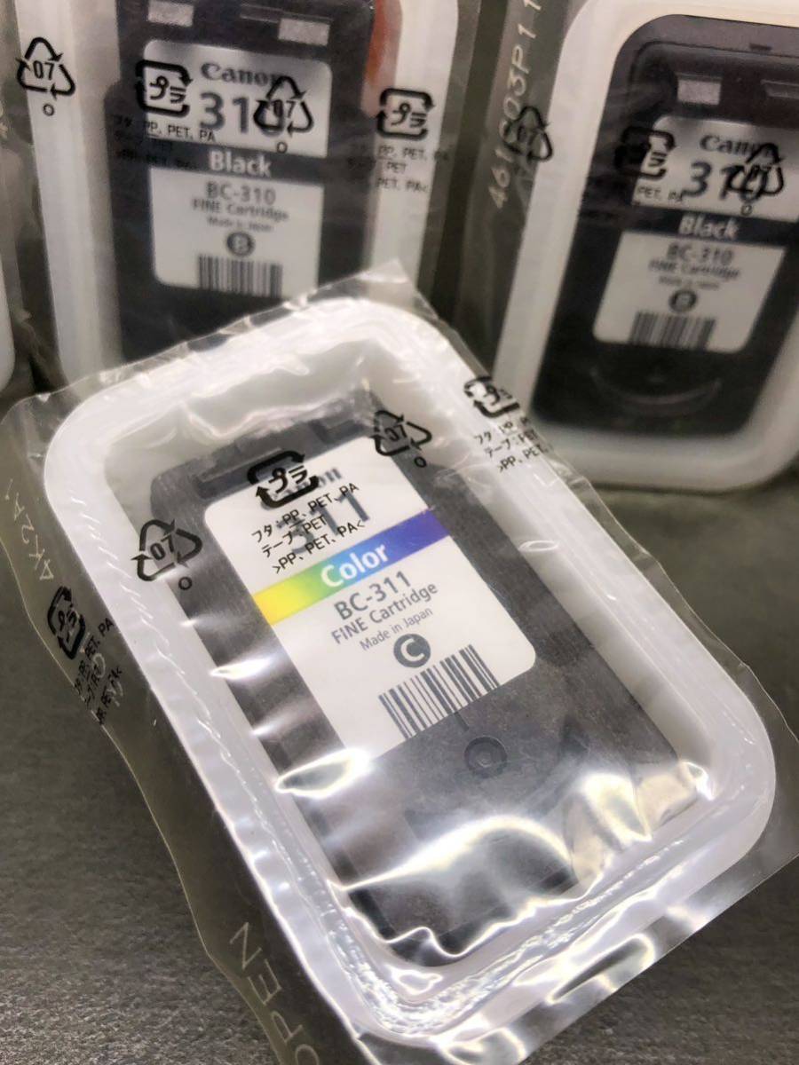 送料無料 ◇ キヤノン 【 純正 カートリッジ Canon BC-310 ブラック×4