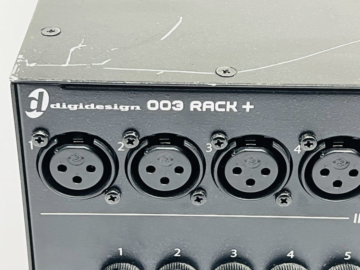 Digidesign オーディオインターフェース 003 Rack+ デジデザイン 通電確認のみ 現状品 管理番号09133(オーディオ ...