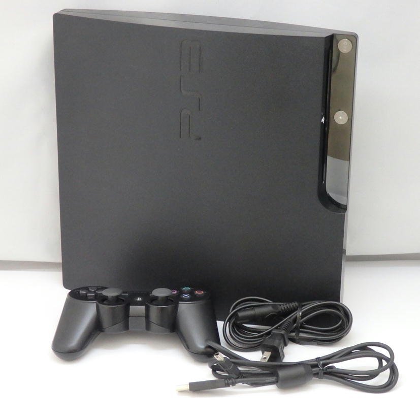 1円【良品】SONY ソニー/PS3本体 120GB チャコールブラック　動作確認済/CECH-2000A/41
