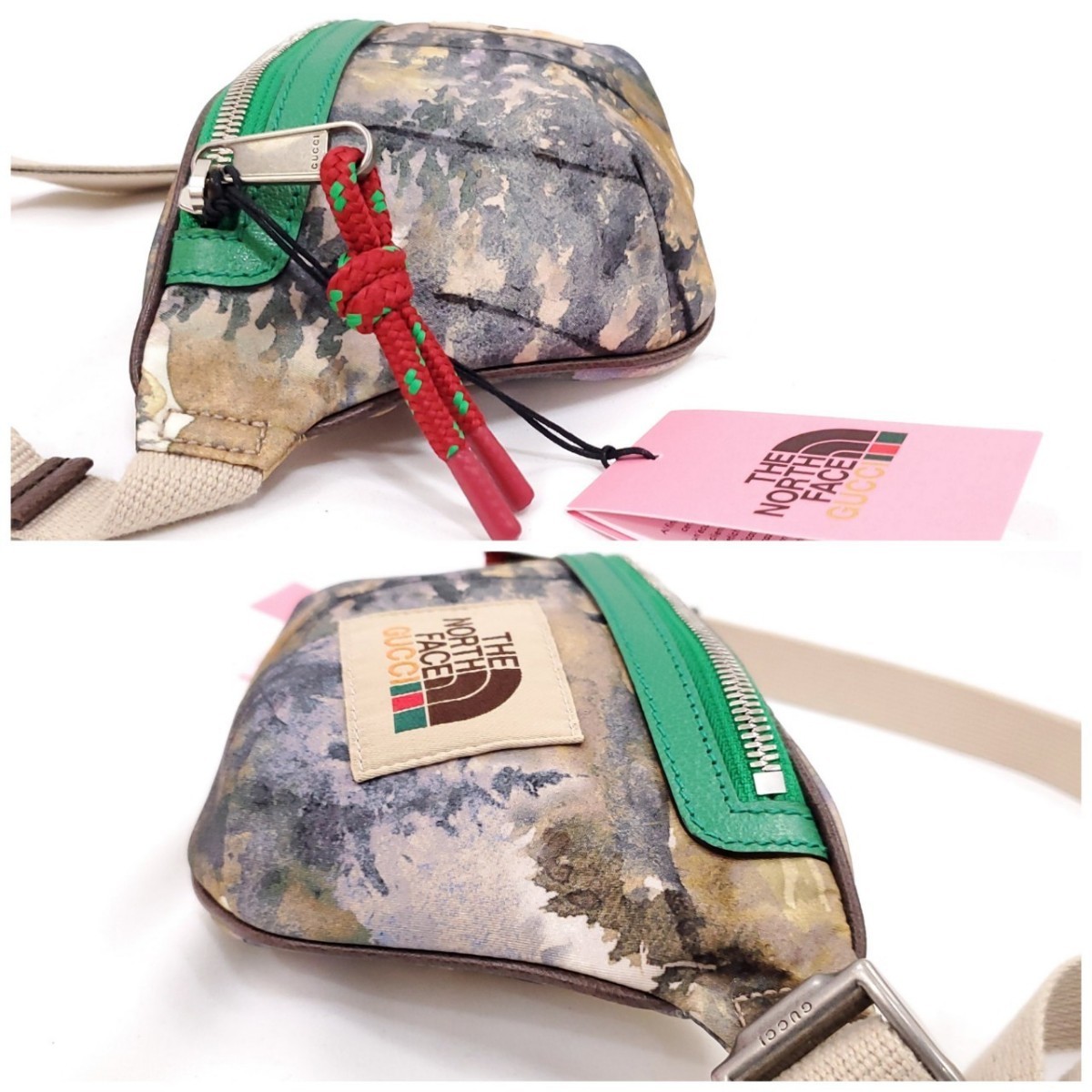 新品タグ付】GUCCI×THE NORTH FACE グッチ ノースフェイス フォレスト 