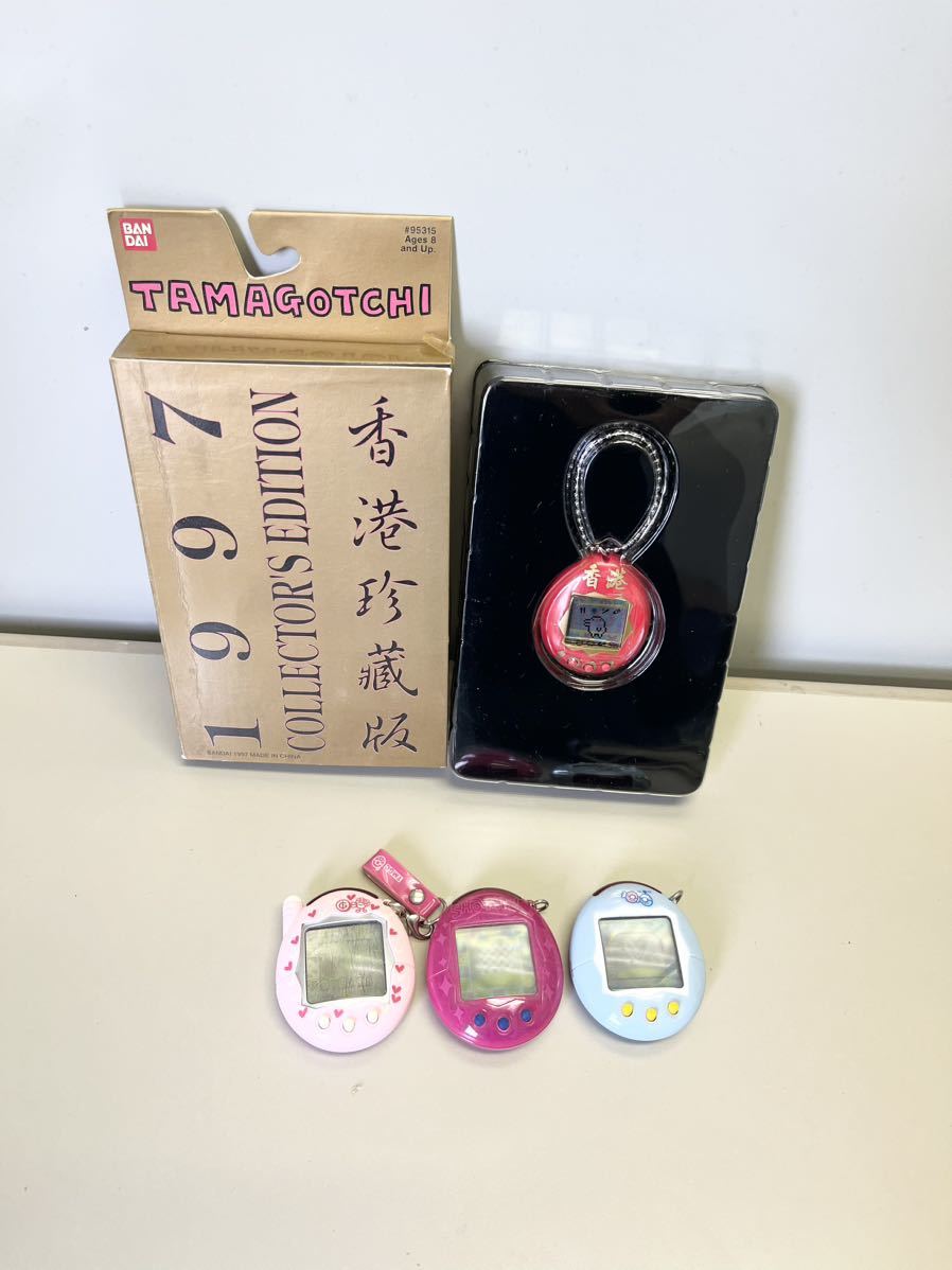 ◎1円〜BANDAI たまごっちID 3個 香港たまごっち未使用品1個 計4個