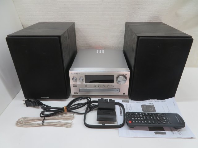 美品/2023年製☆Panasonic SC-PMX90 CDコンポ ハイレゾ音源対応CD 