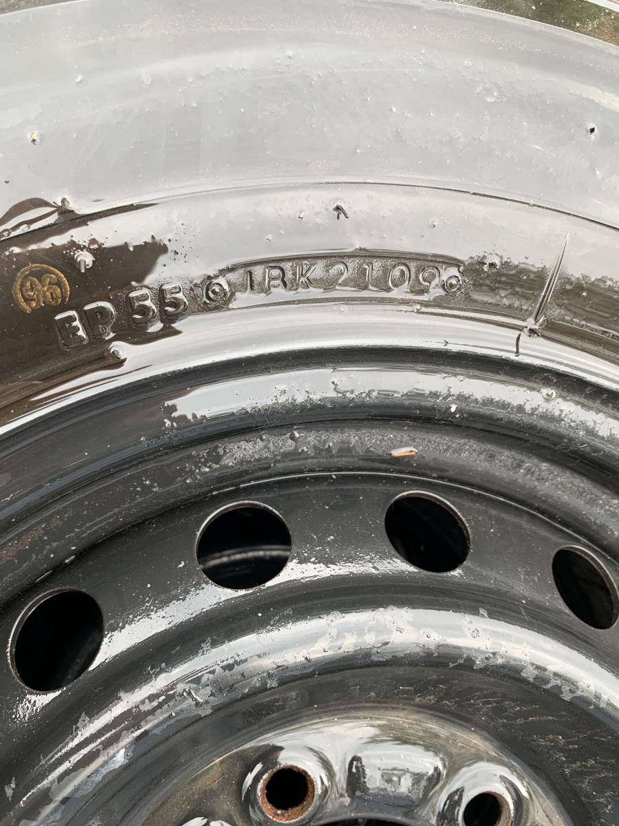美品】ハイエース ホイール付きタイヤ 4本セット 195/80R15 