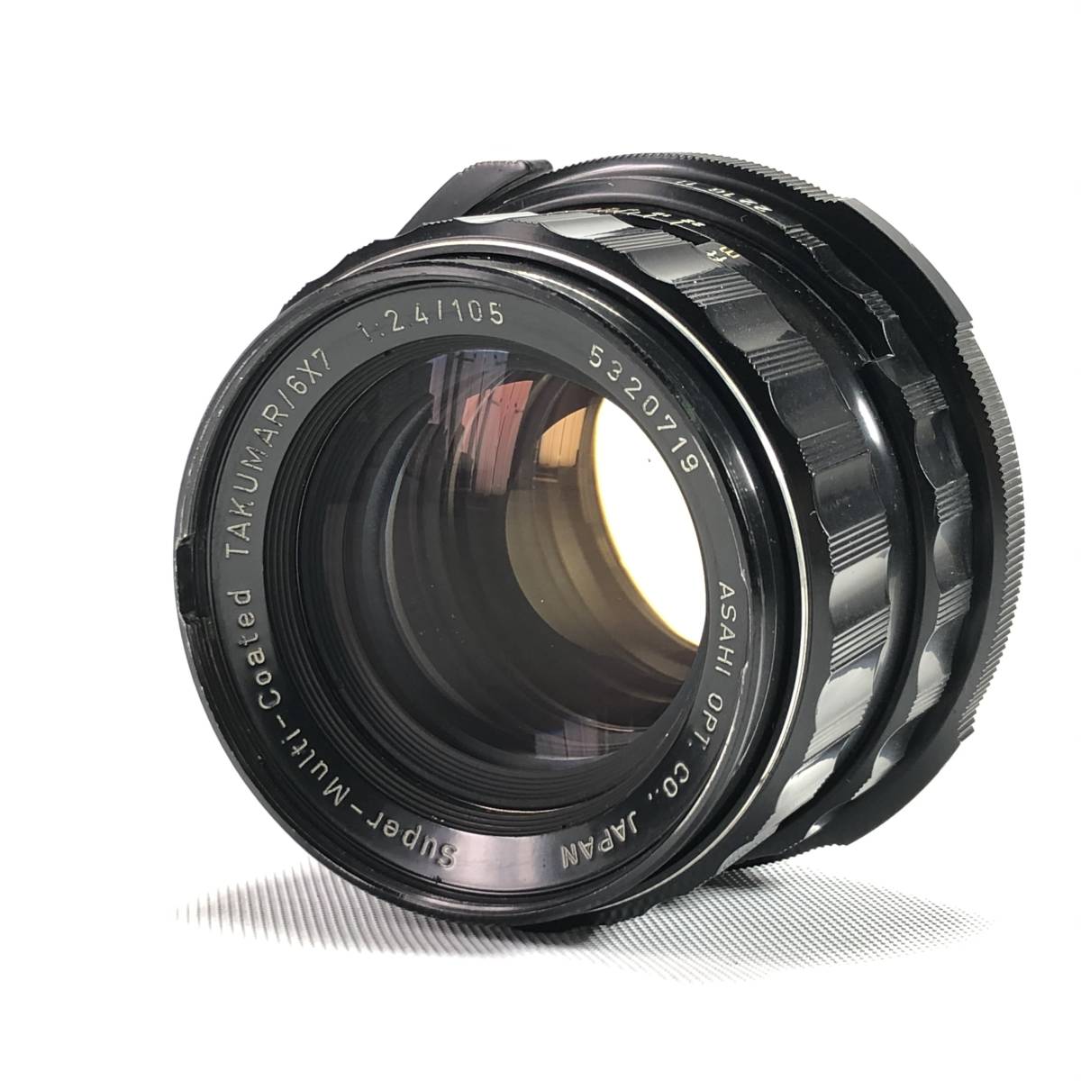 1スタ 旭光学 Super Multi Coated TAKUMAR 6×7 105mm F2.4 ペンタックス 単焦点 レンズ 67マウント 現状販売品 1円 ヱOA4