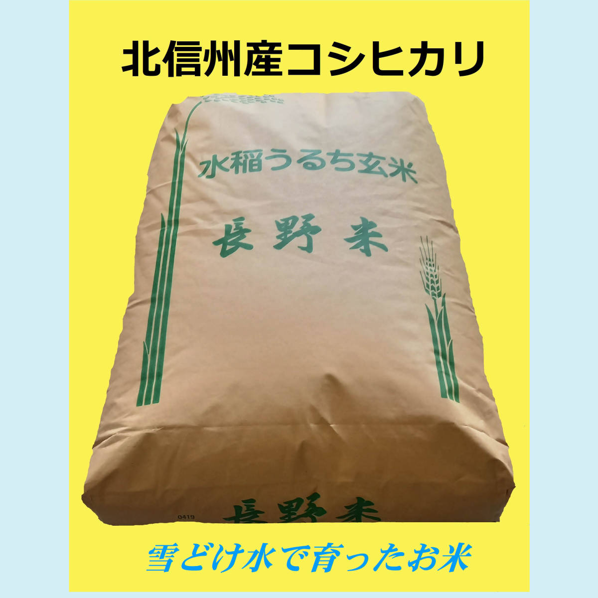 令和4年 コシヒカリ 玄米 30Kg 農家直送 農家米 茨城県 茨城産