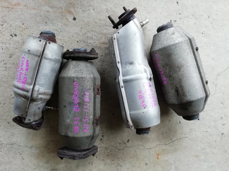 日産 エルグランド ME51 E51 WL6 触媒 VQ25 1台分 ※ジャンク 素材
