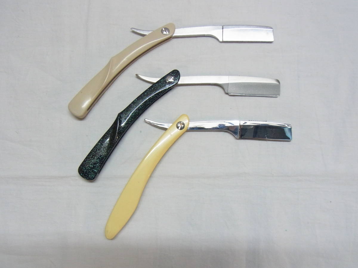 6本】 ビンテージ 西洋剃刀 まとめて☆Schick TOWA FLOWER RAZOR