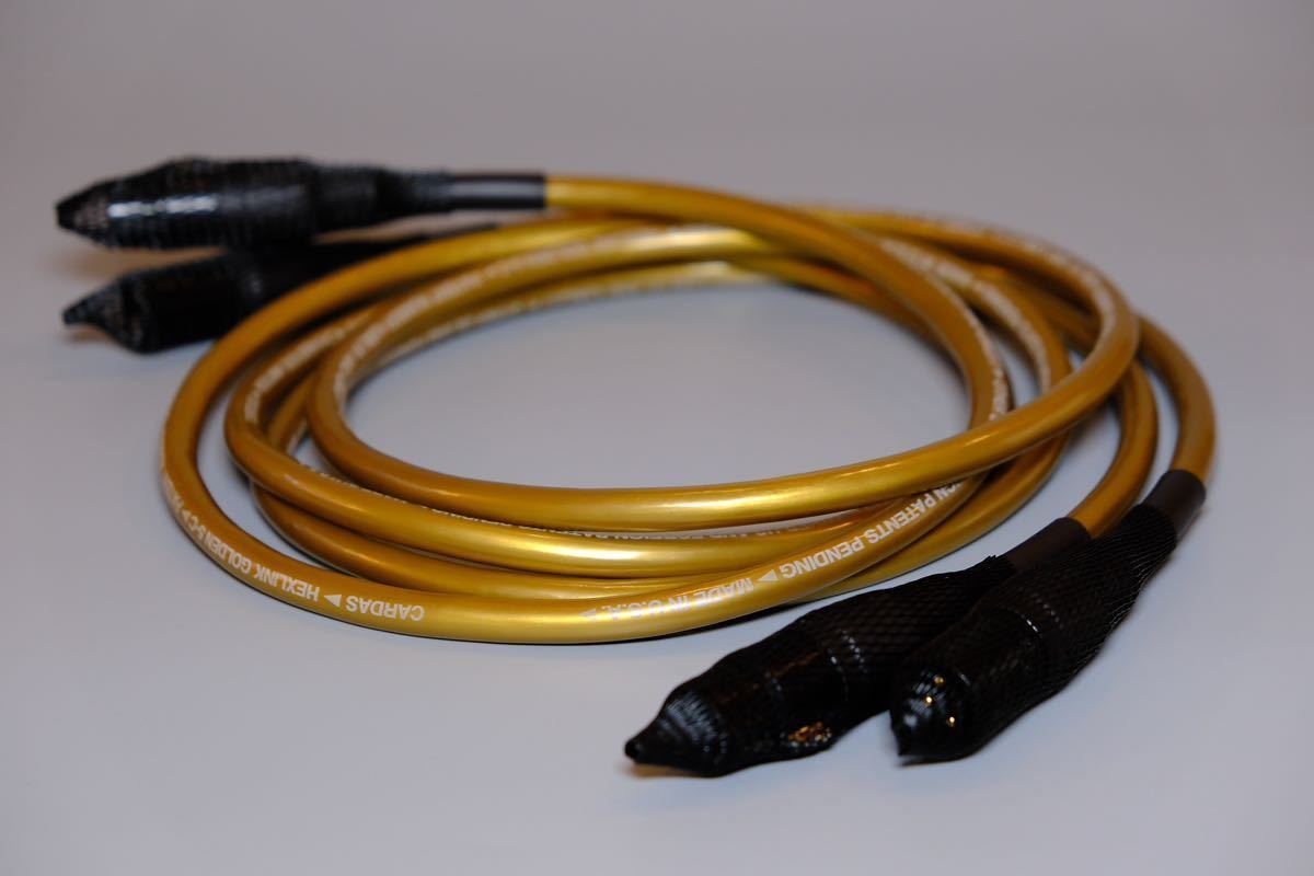 Cardas Hexlink golden-5cxlr 1.5m ペア 【公式通販】