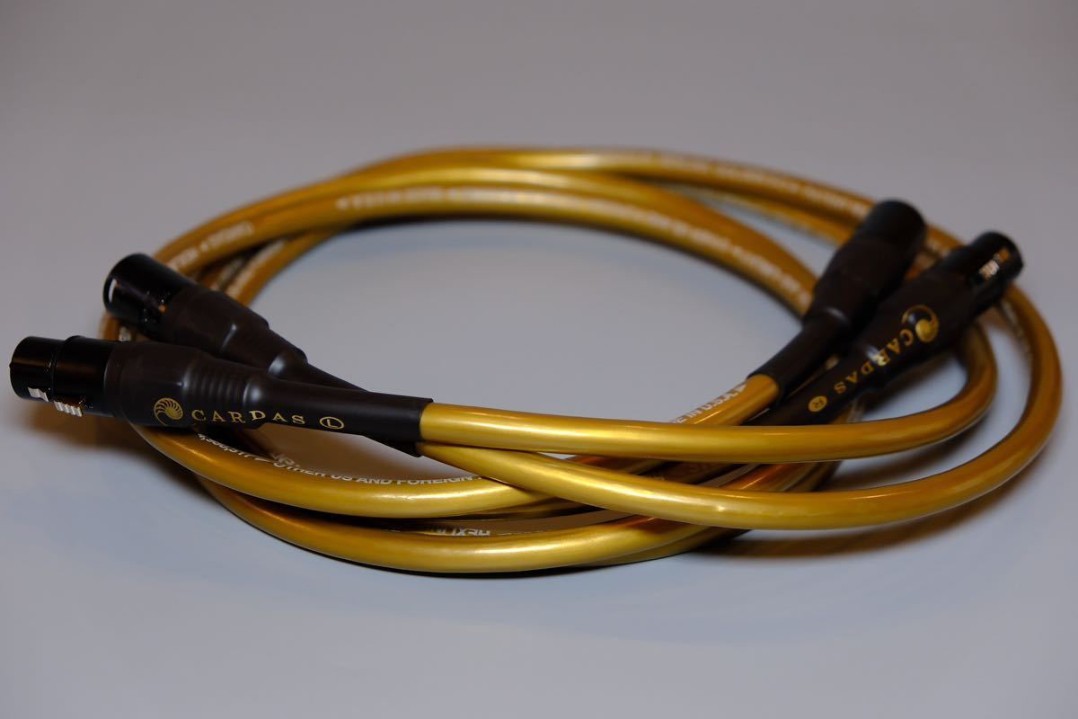 Cardas Hexlink golden-5cxlr 1.5m ペア 【公式通販】